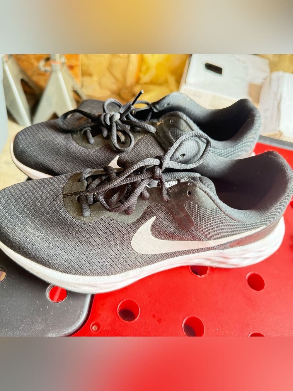 Nike Black and White Women's running shoes